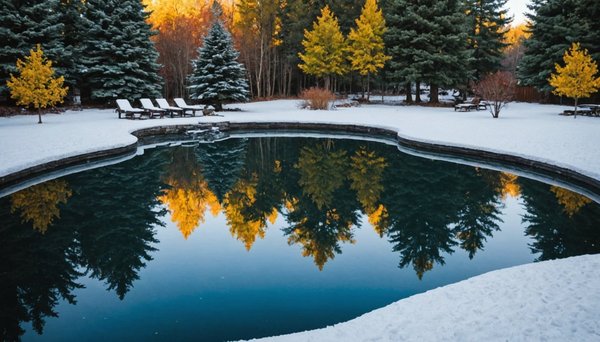 entretien hivernal de la piscine : astuces pour maintenir la qualité de l'eau en saison froide